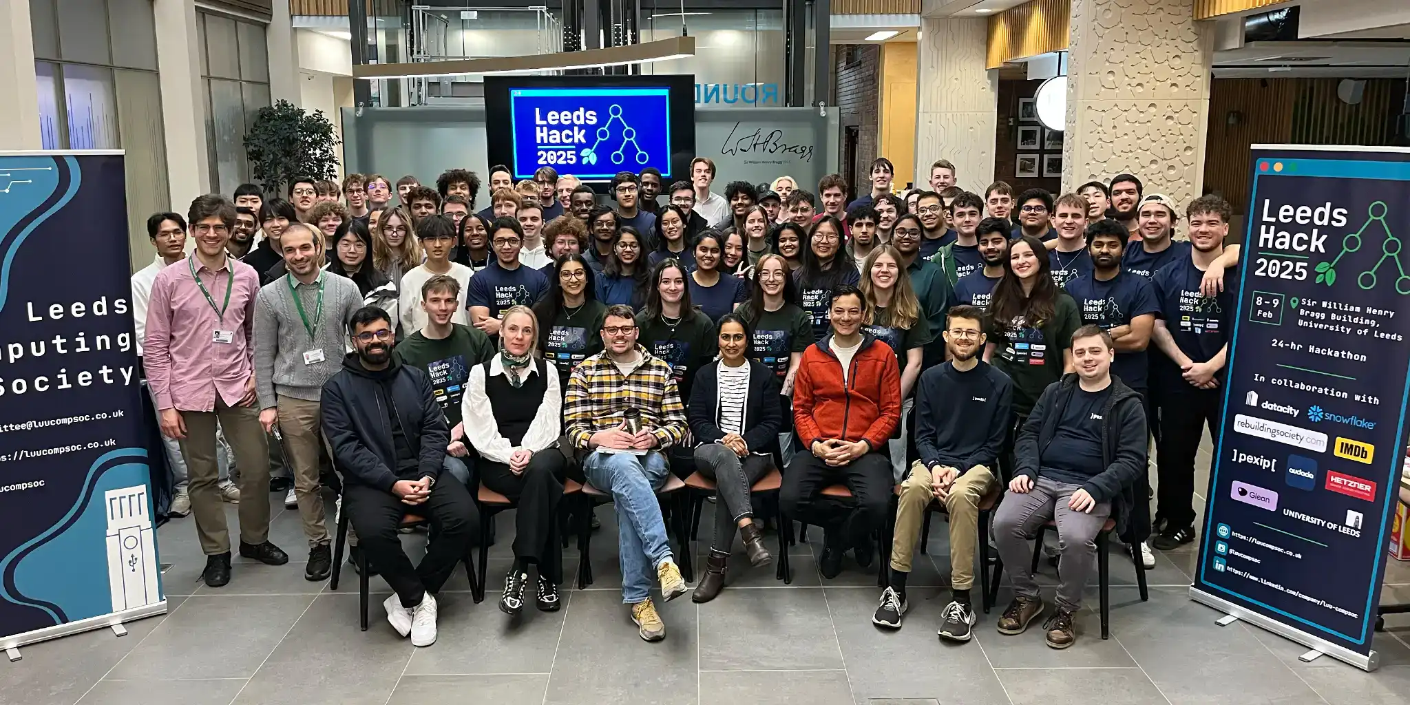 LeedsHack 2025 attendees